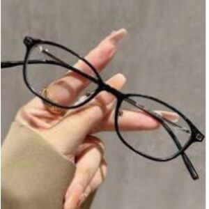 SHEIN Classic Black Frame Glasses